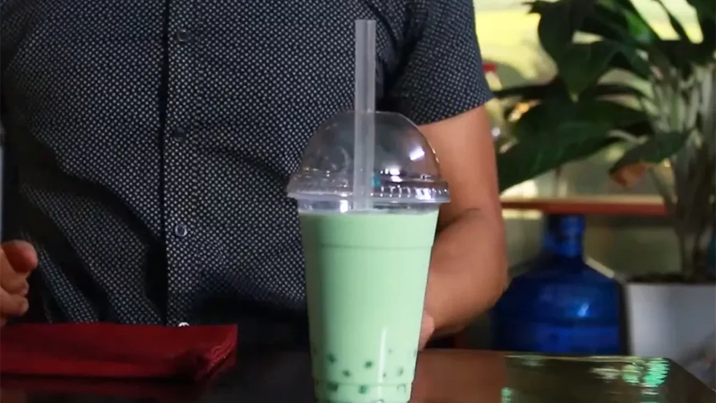 trà sữa bạc hà