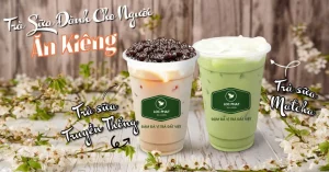 trà sữa cho người ăn kiêng