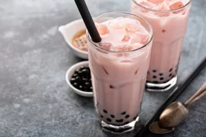 trà sữa dâu tây