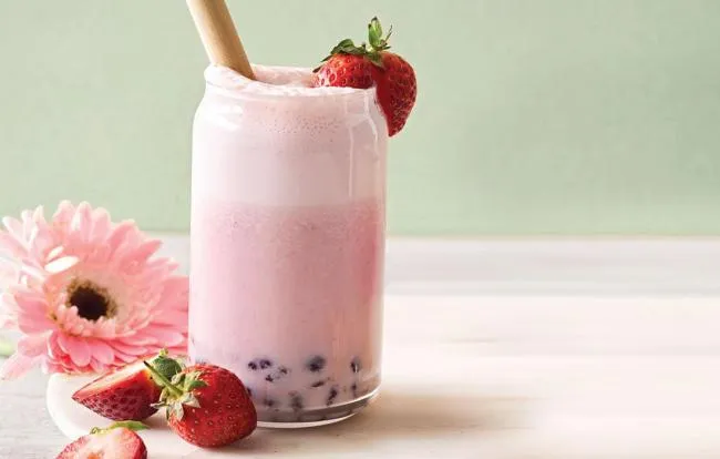 Đặc điểm và hương vị của trà sữa Dâu Tây