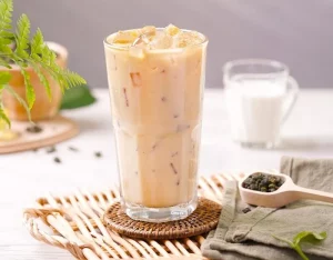 trà sữa hoa nhài