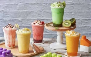 trà sữa vị trái cây