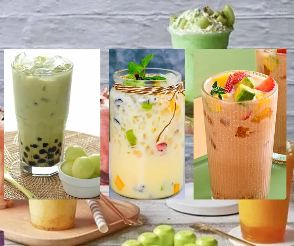 Trà sữa ít béo và giảm đường